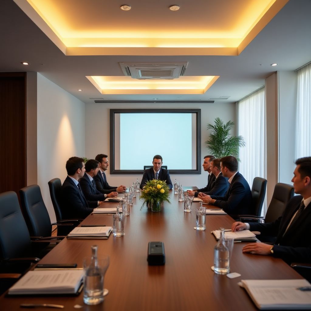 Reunión con clientes